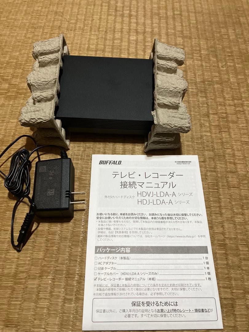 外付けハードディスク・ドライブ BUFFALO HDJ-LDA2U3-BA