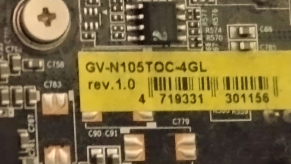 GIGABYTE GeForce GTX 1050 グラフィックボード