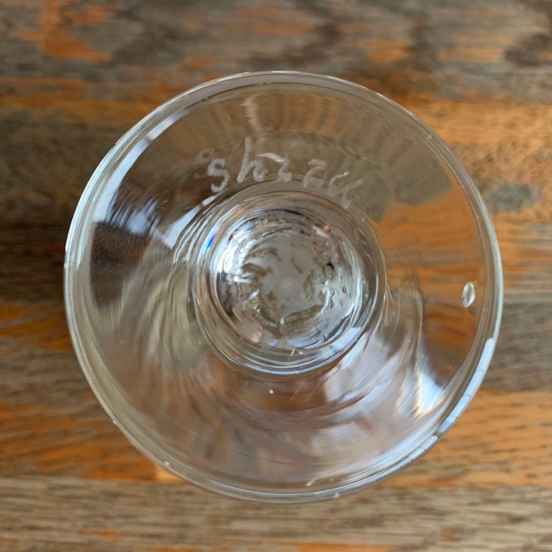 土日限定値下げ　舩木倭帆　リキュール杯　吹きガラス　作家