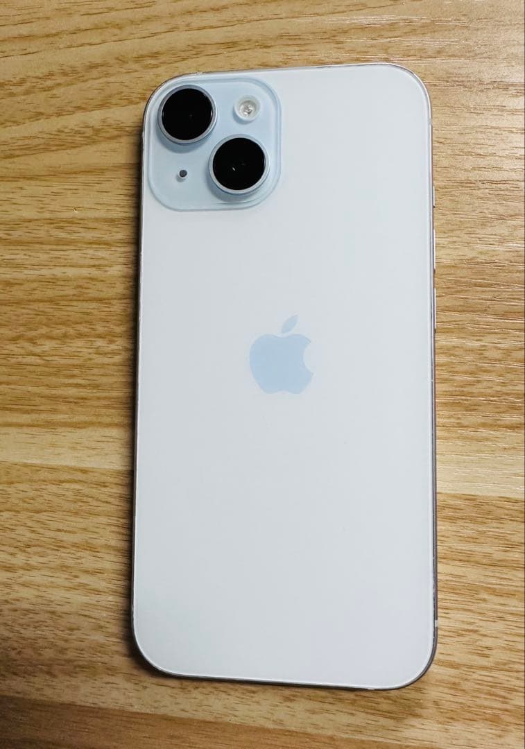 iPhone 15 128GB バッテリー交換済み 最大容量100%