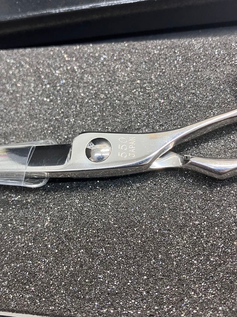 B【ほぼ未使用保管品】アコス AKKOHS シザー RV 550 美容師 ハサミ