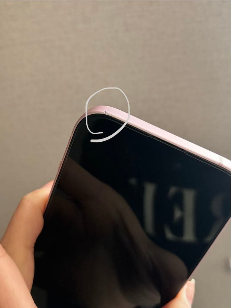 iPhone15 本体　ピンク