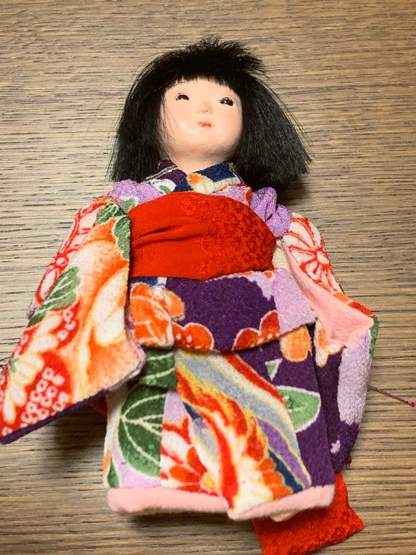 ももけろ堂　手作り市松人形 豆市松人形　小さないちまさん