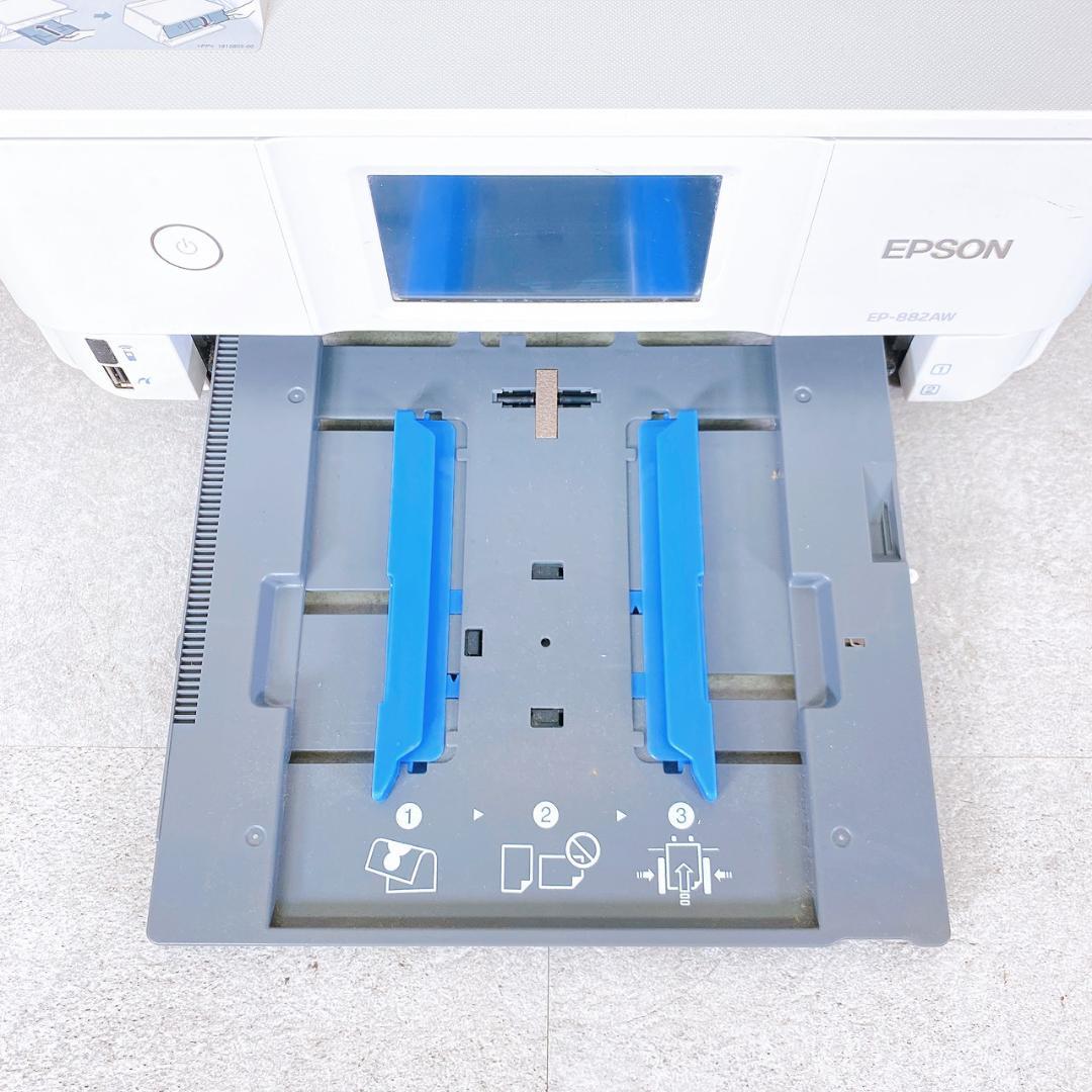 【現状品】EPSON インクジェット複合機 EP-882AW