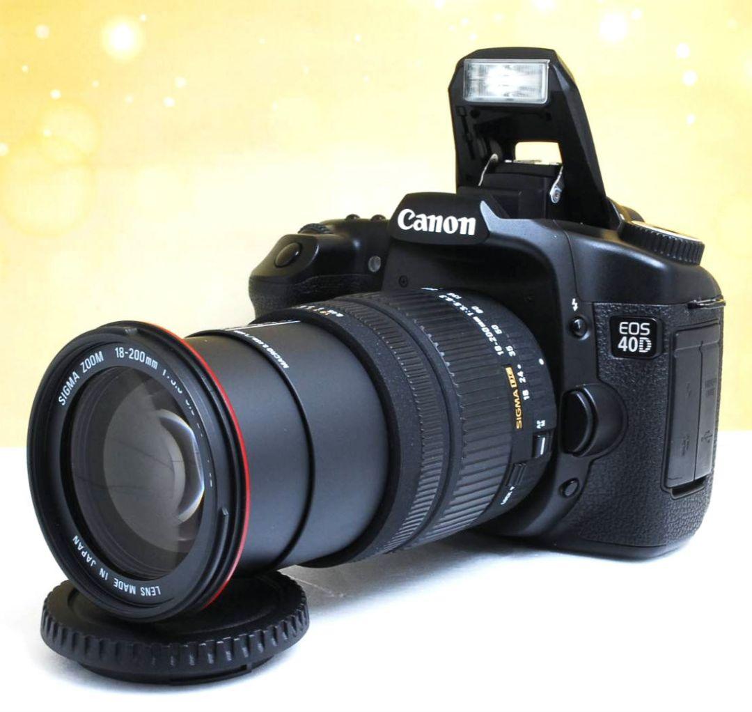 CANON　EOS 40D 広角から望遠✨️初心者⚡️一眼レフ✨️キャノン