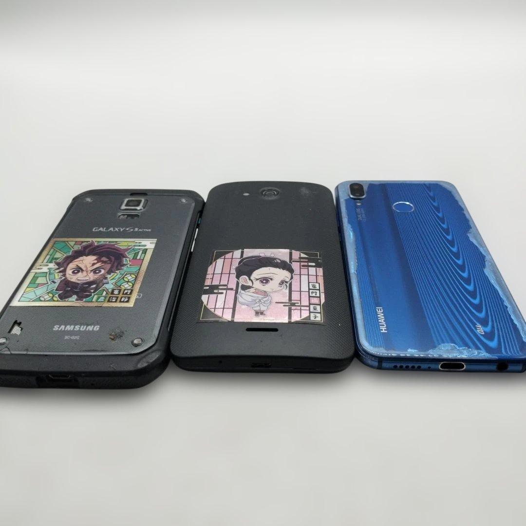 【ジャンク】スマートフォンまとめ売り　Galaxy　kyocera huawei