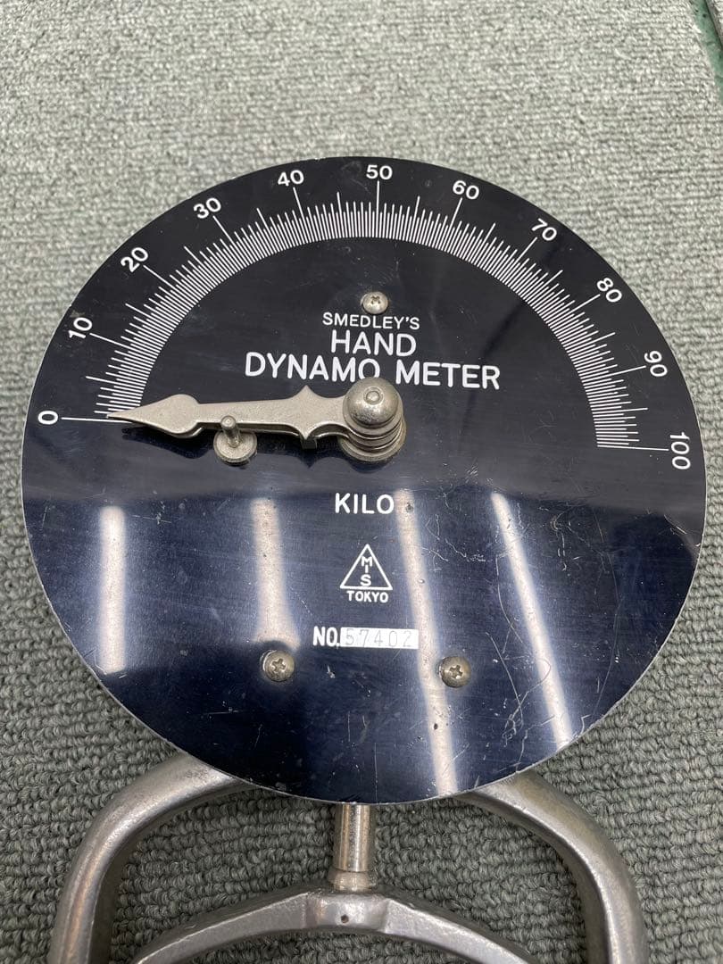 スメドレー式握力計 HAND DYNAMO METER レトロ