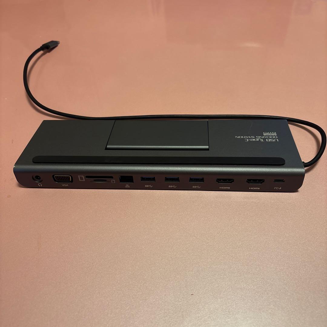サンワサプライDocking Station USB-CVDK8