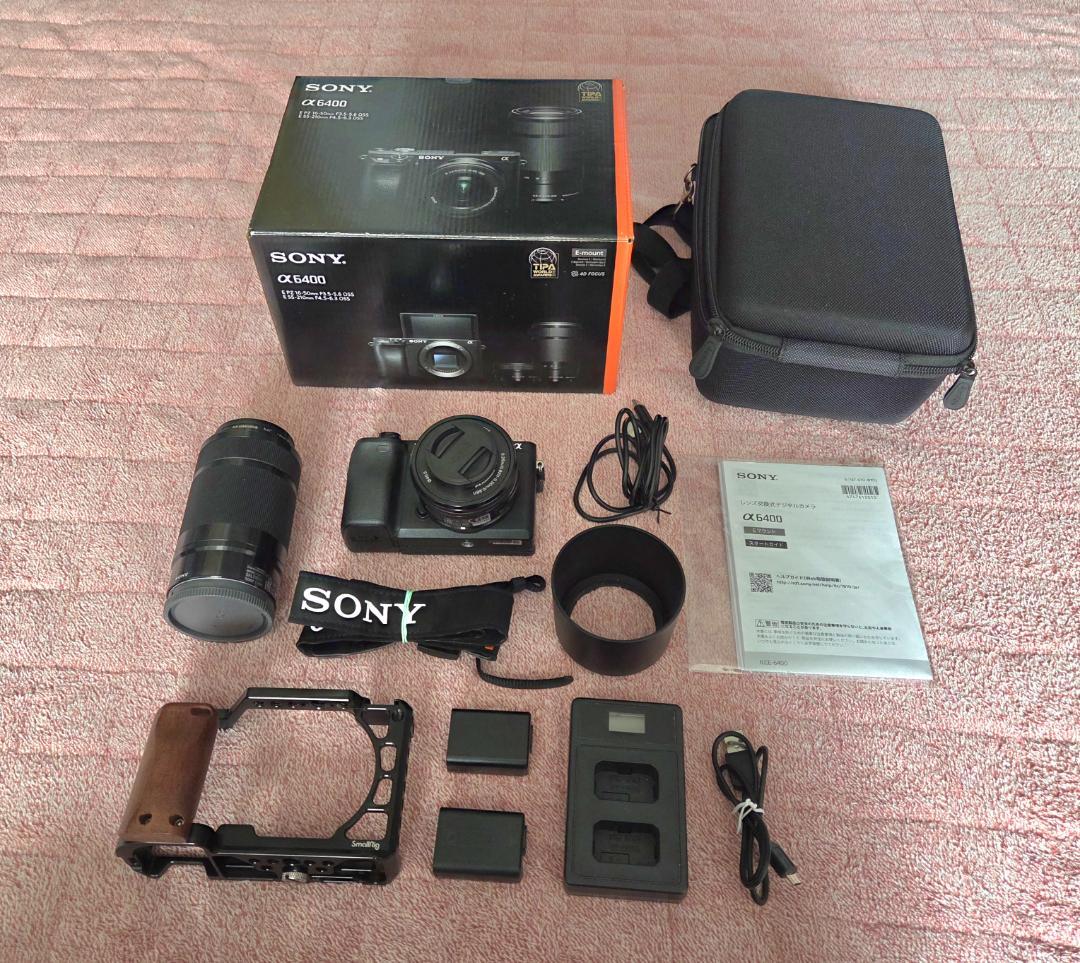 Sony　α6400　ダブルズームレンズキット