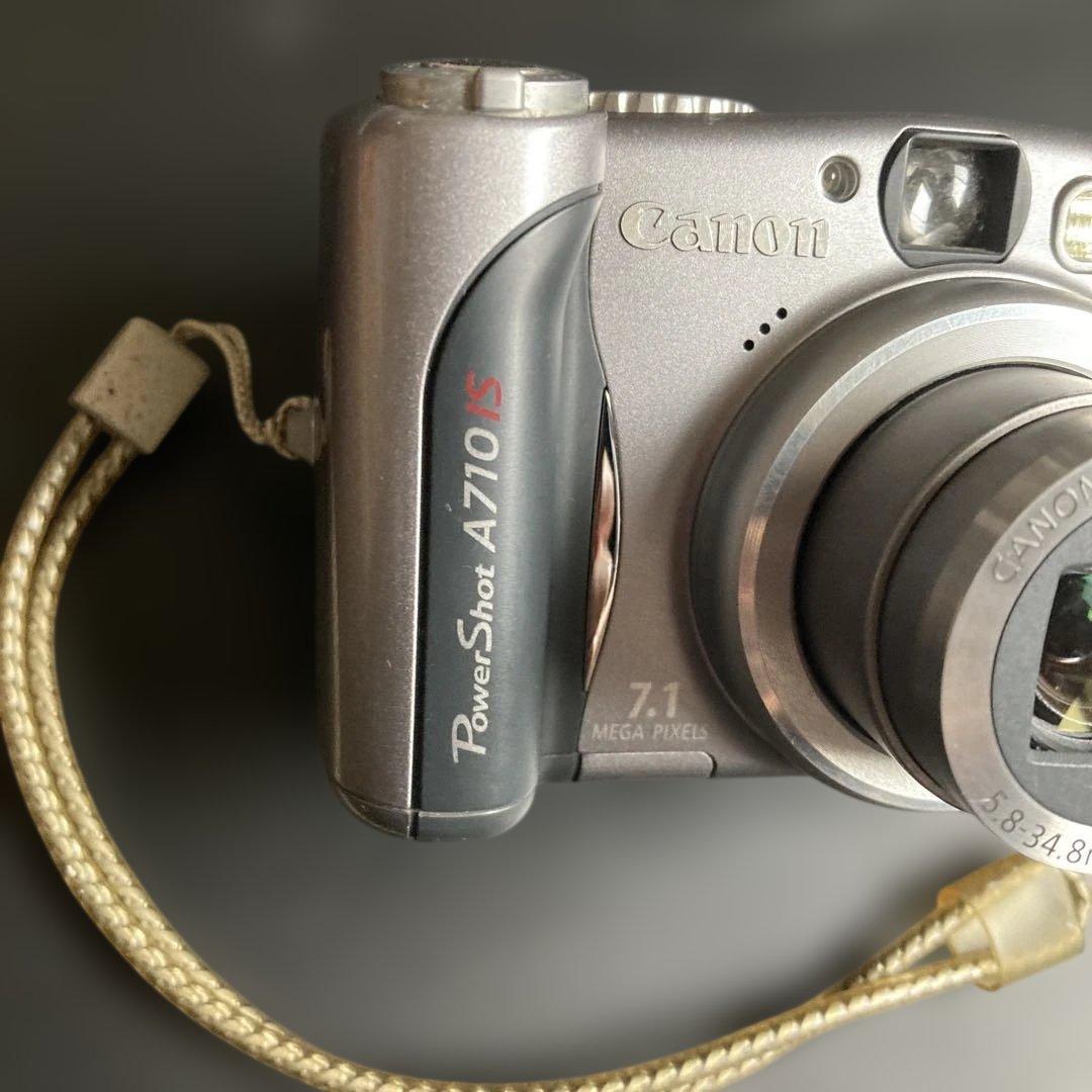 【レトロ希少】Canon PowerShot A710 IS 6x 単三電池仕様
