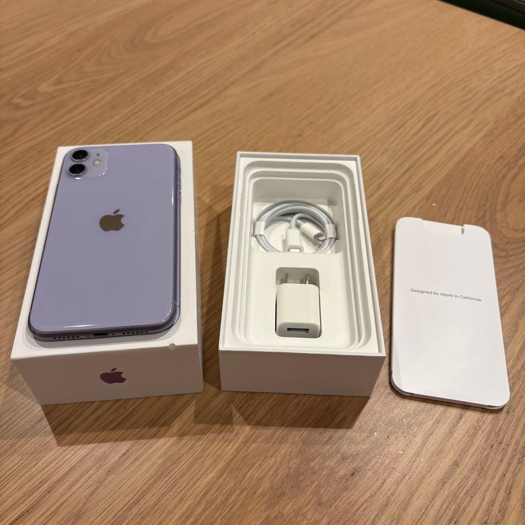 Apple iPhone11本体 パープル 256GB