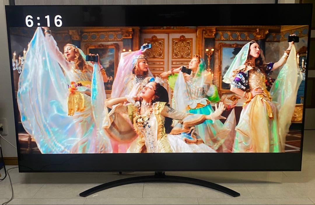 LG 75V型 4K 液晶テレビ 75NAN076JPA ネット動画アプリ搭載
