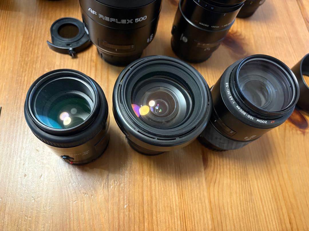 konika minolta α-7 digital レンズ付属品多数