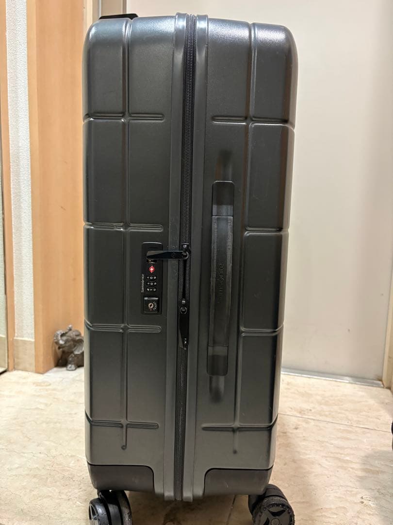 中型ハードシェルキャリーカート グレー