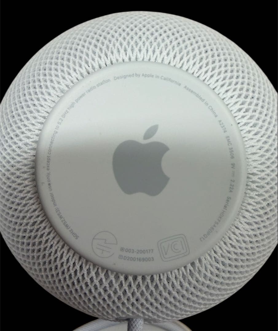 Apple Pod mini ホワイト 中古品・美品 専用台付