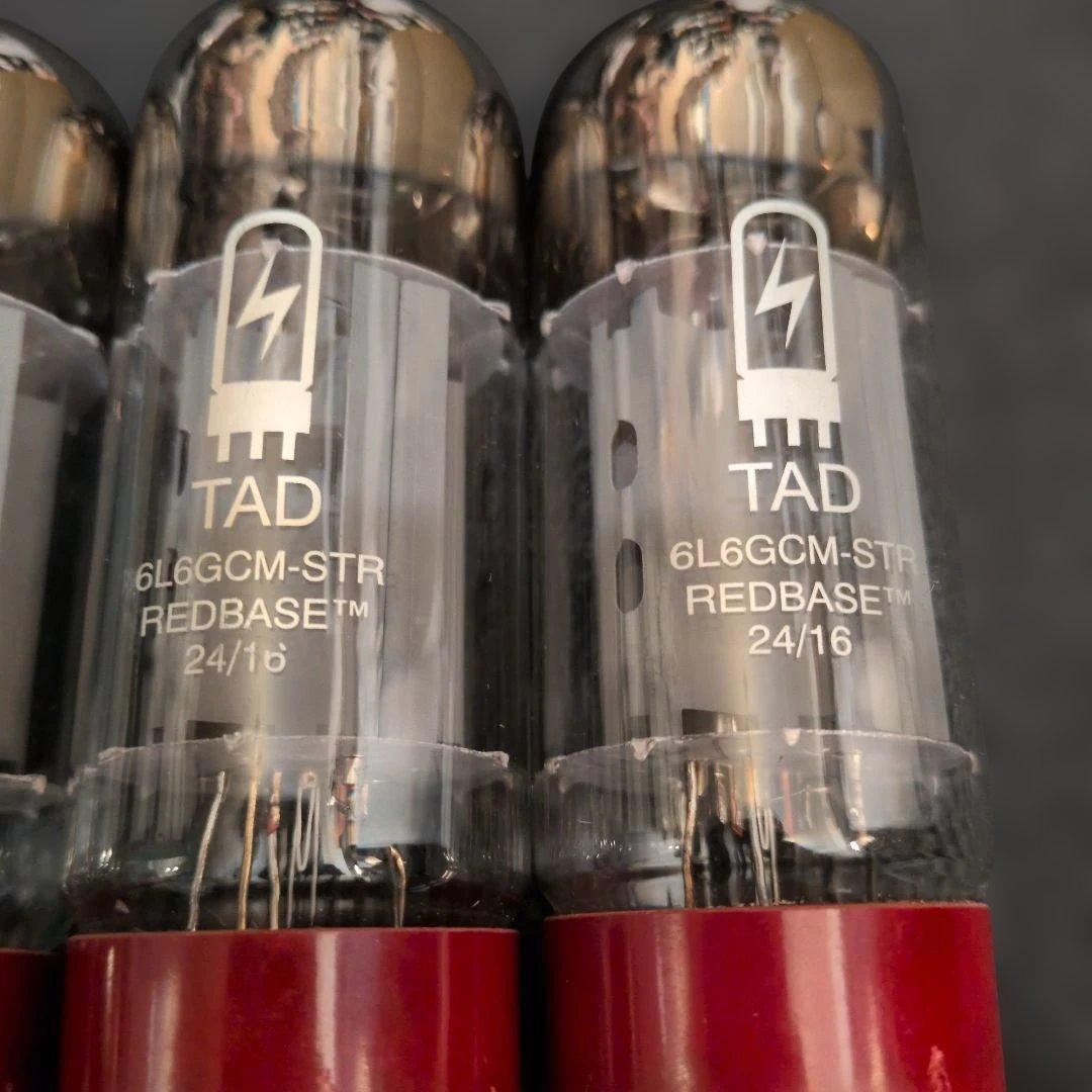中古6L6GCM-STR REDBASE™真空管4本セット