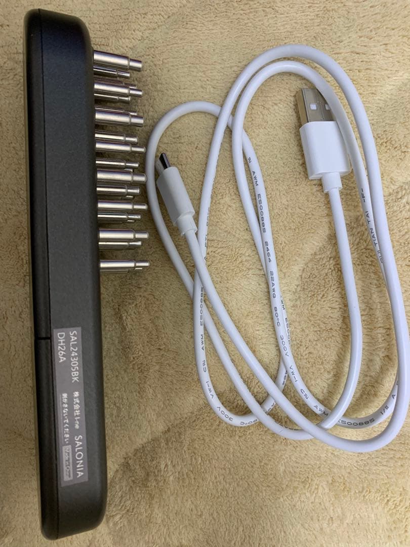 SALONIA EMS LIFT BRUSH 美顔器