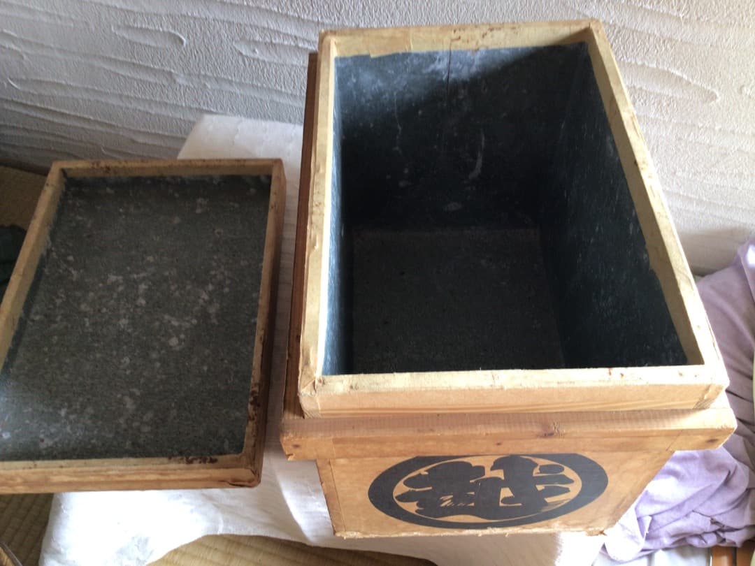 希少　三越　お茶入れ　昭和レトロ　アンティーク　茶箱