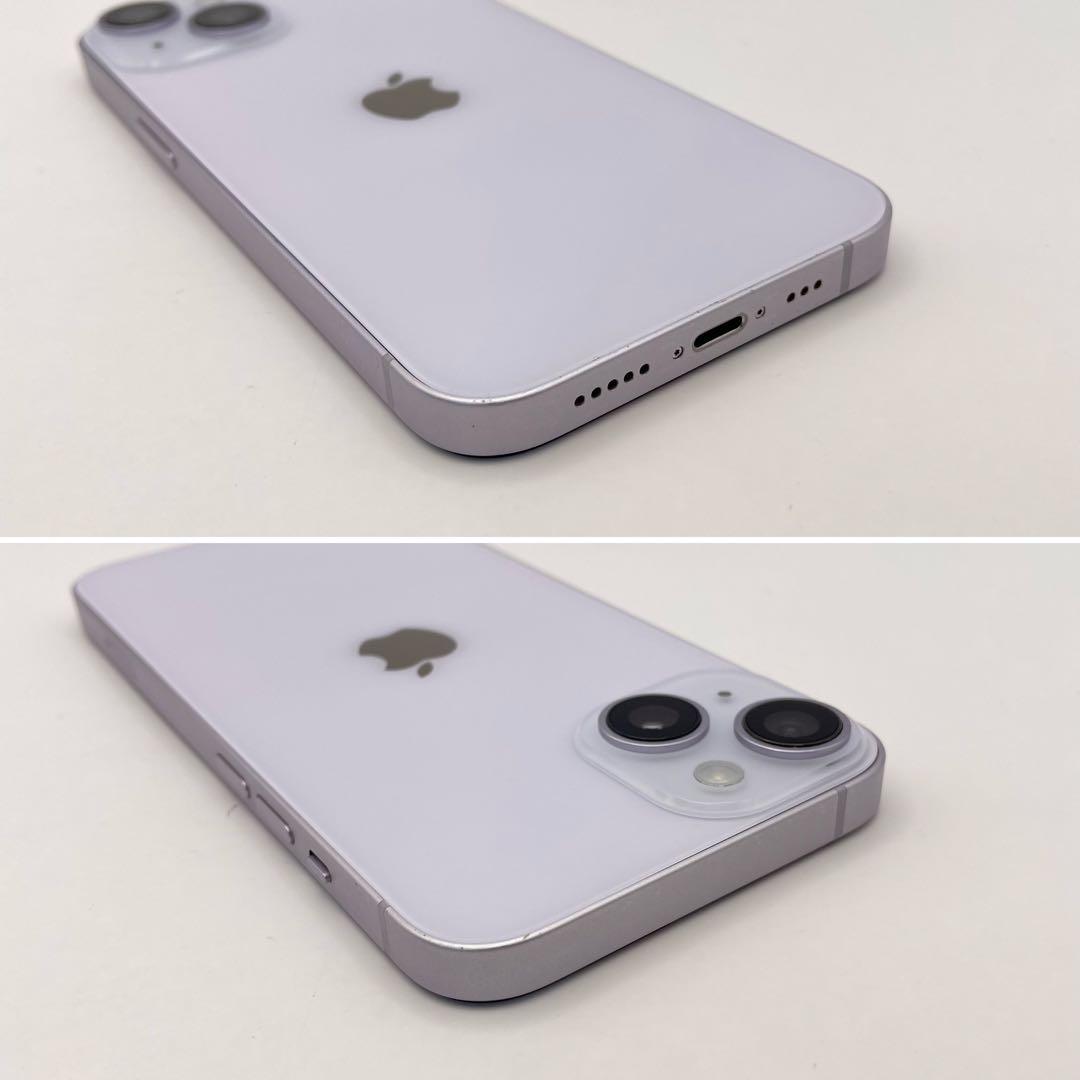iPhone 14 128GB 大容量バッテリー新品100% SIMフリー 紫