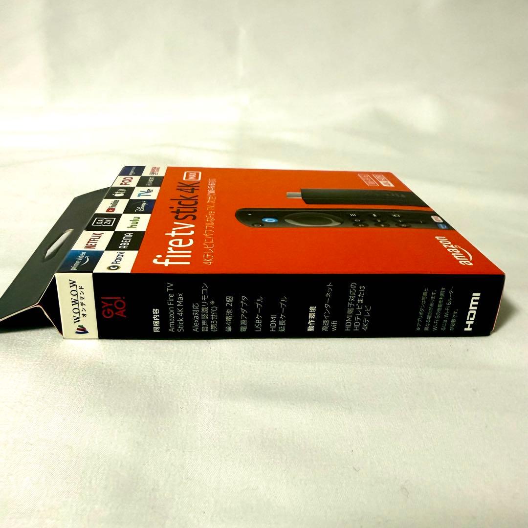 【新品未開封】Amazon Fire TV Stick 4K MAX