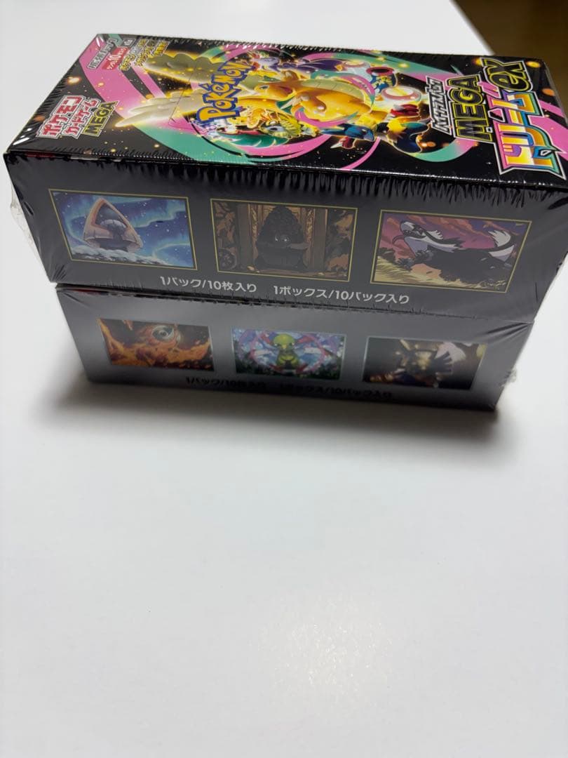 テラスタルフェス&MEGAドリーム2boxセット　未開封シュリンク付ポケセン産