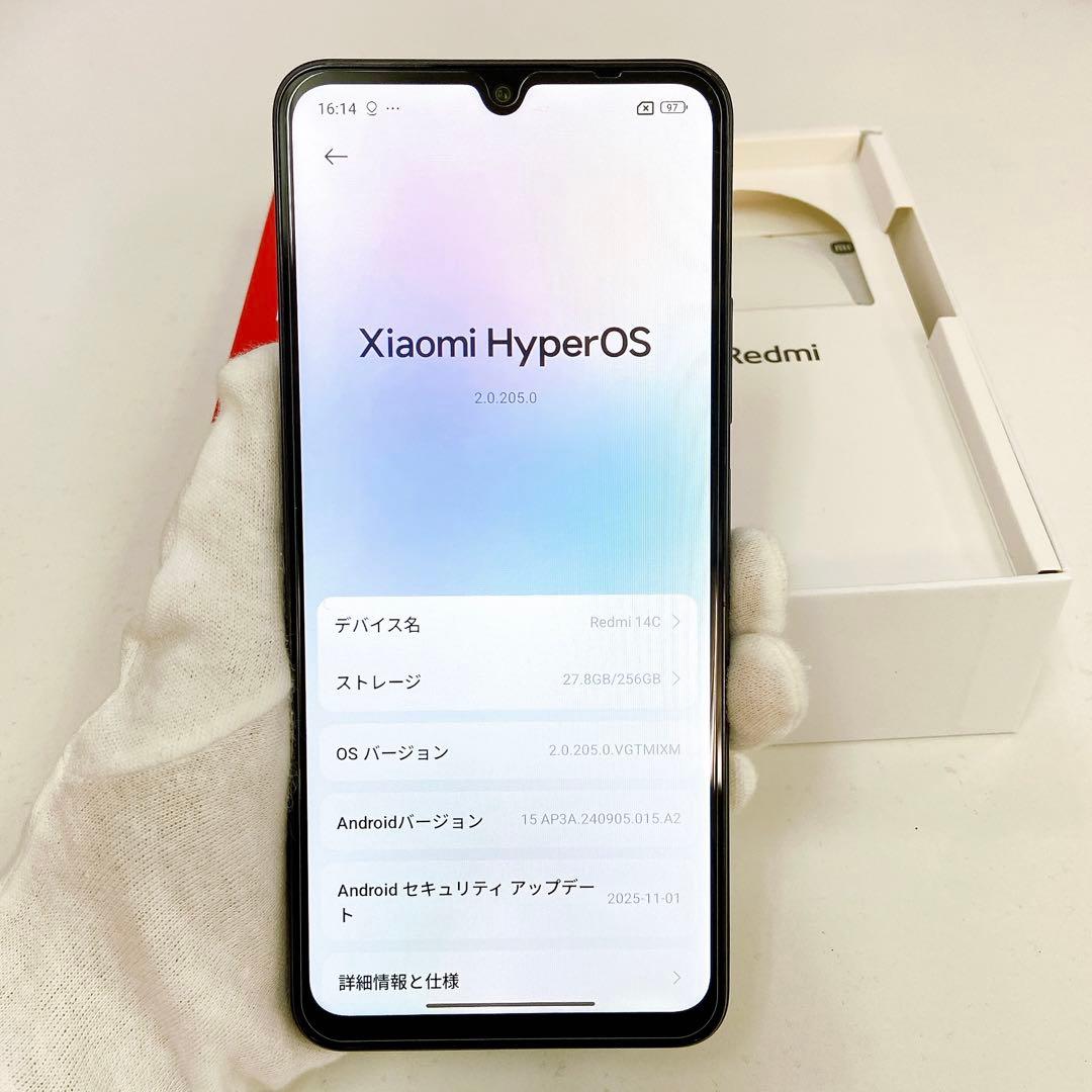 Redmi REDMI 14C 256GB SIMフリー　T-618