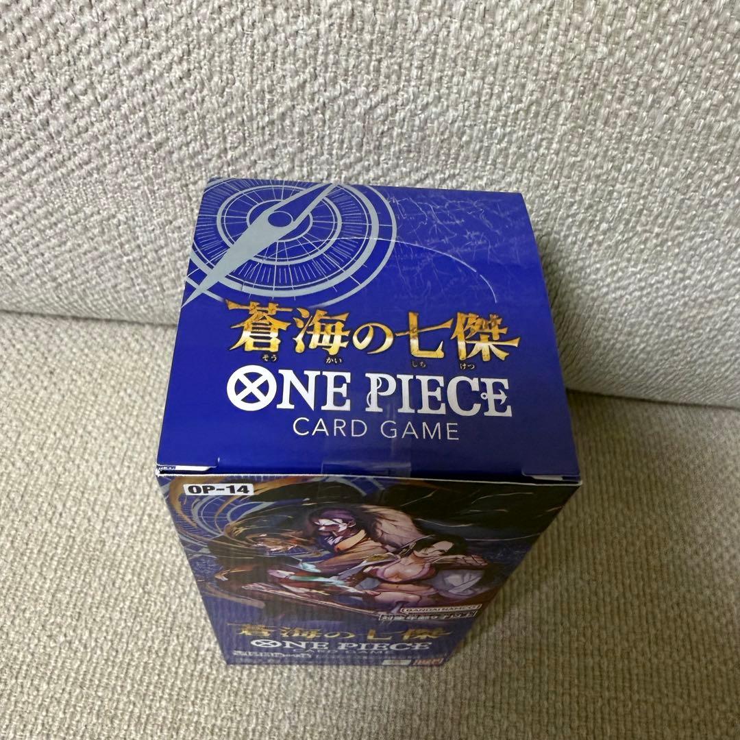 ワンピースカードゲーム 蒼海の七傑 OP-14 1BOX テープ付き