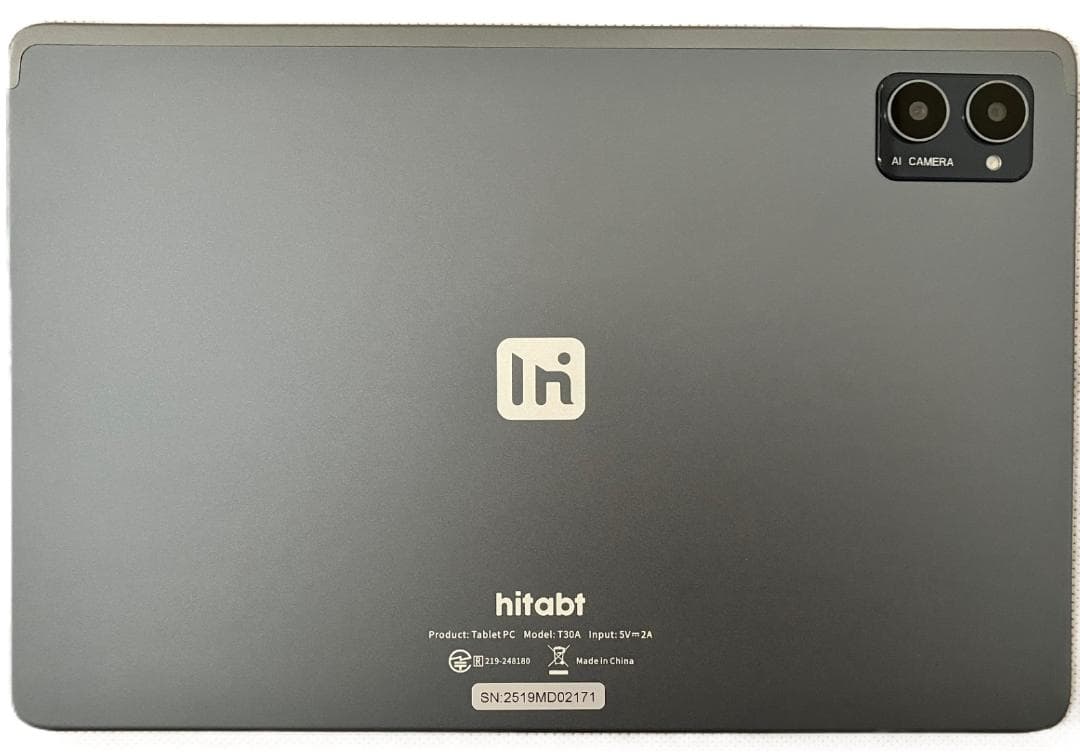 Android 15 タブレット Hitabt T30A 10インチ モデル
