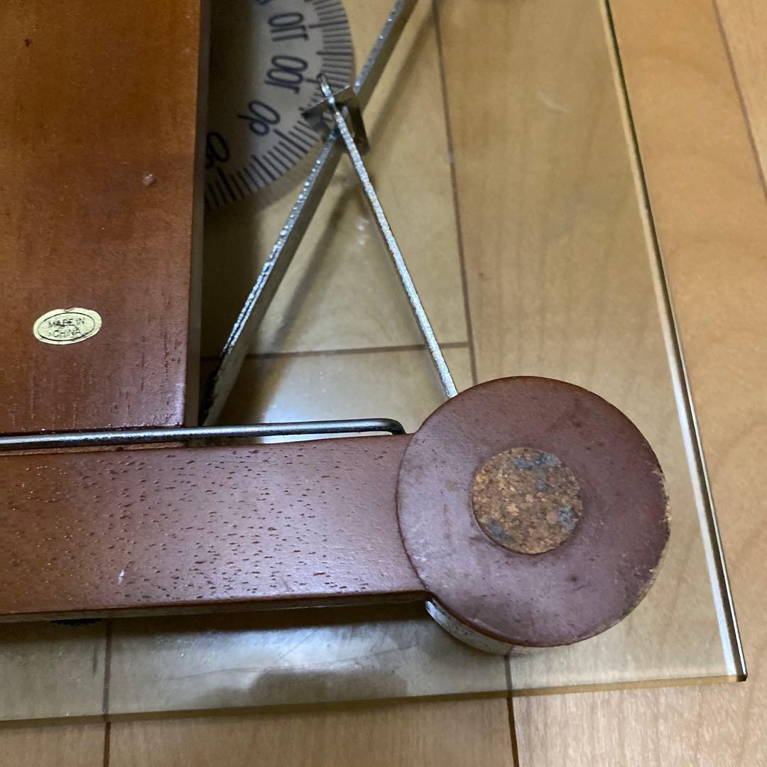 体重計　ガラス製　アンティーク