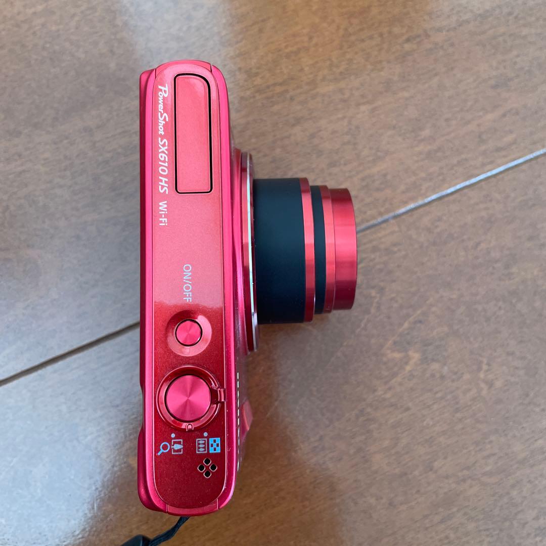 Canon SX610 HS 赤 20.2メガピクセル