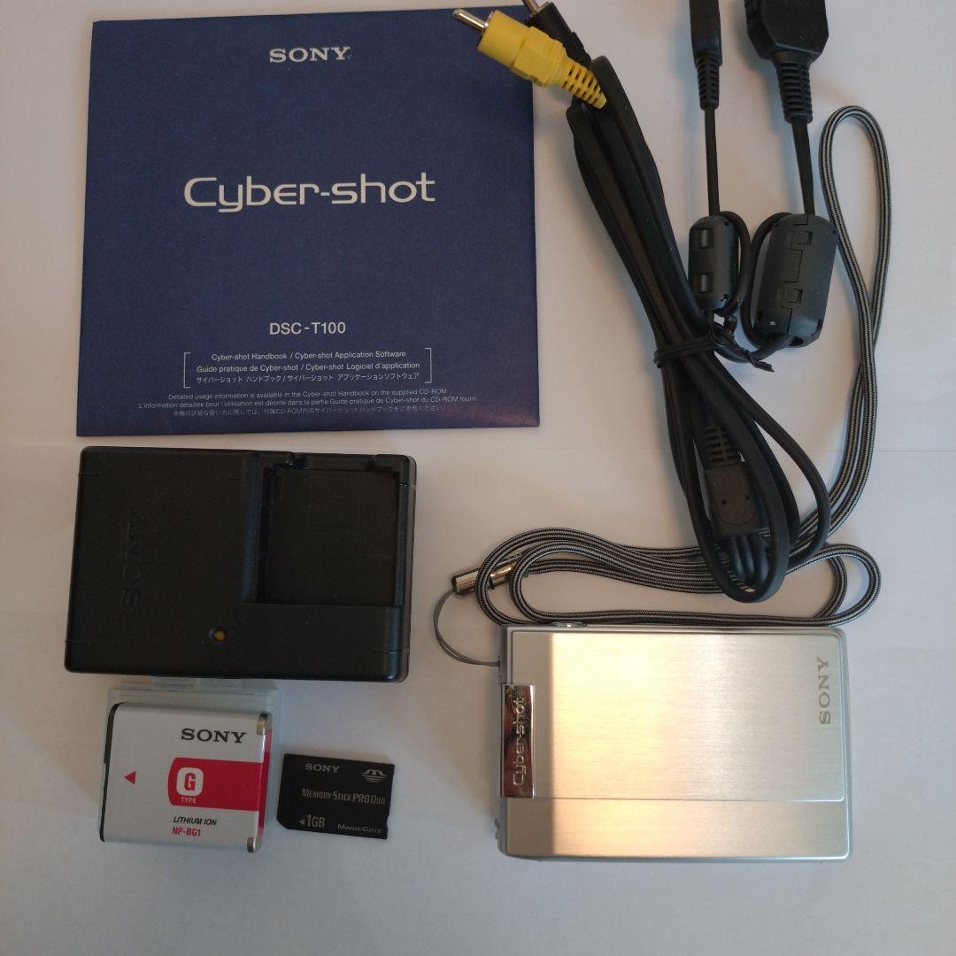 SONY　デジカメ　DSC-T100　Cyber-shot