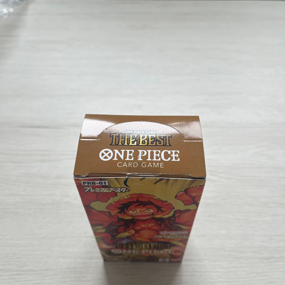 ワンピースカード　THE BEST box 新品未開封　テープあり