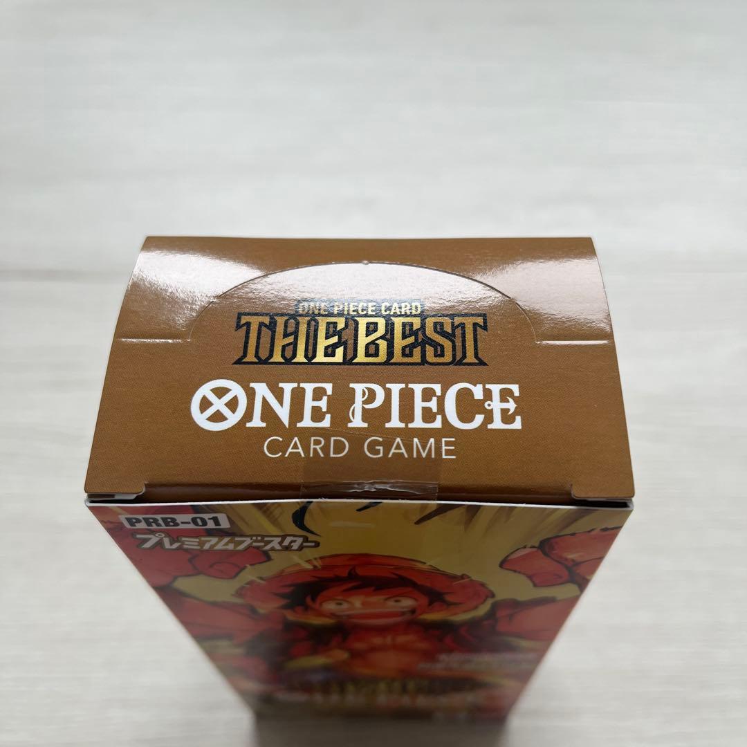 ワンピースカード　THE BEST box 新品未開封　テープあり