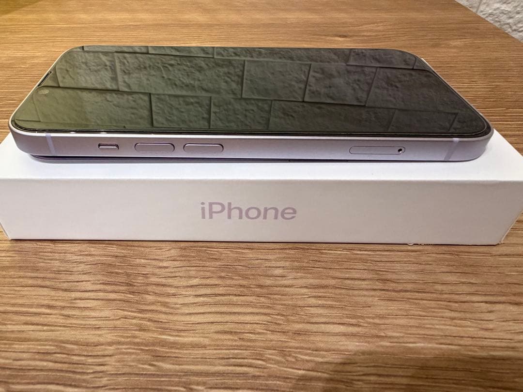 【美品】iPhone14 パープル256GB バッテリー86%