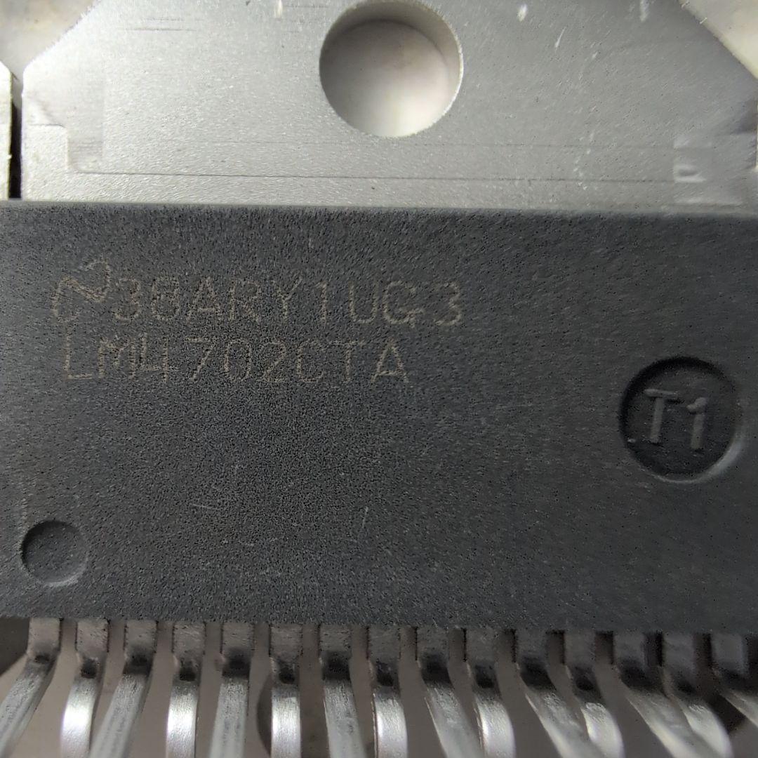 LM4702CTA オーディオパワーアンプドライバIC