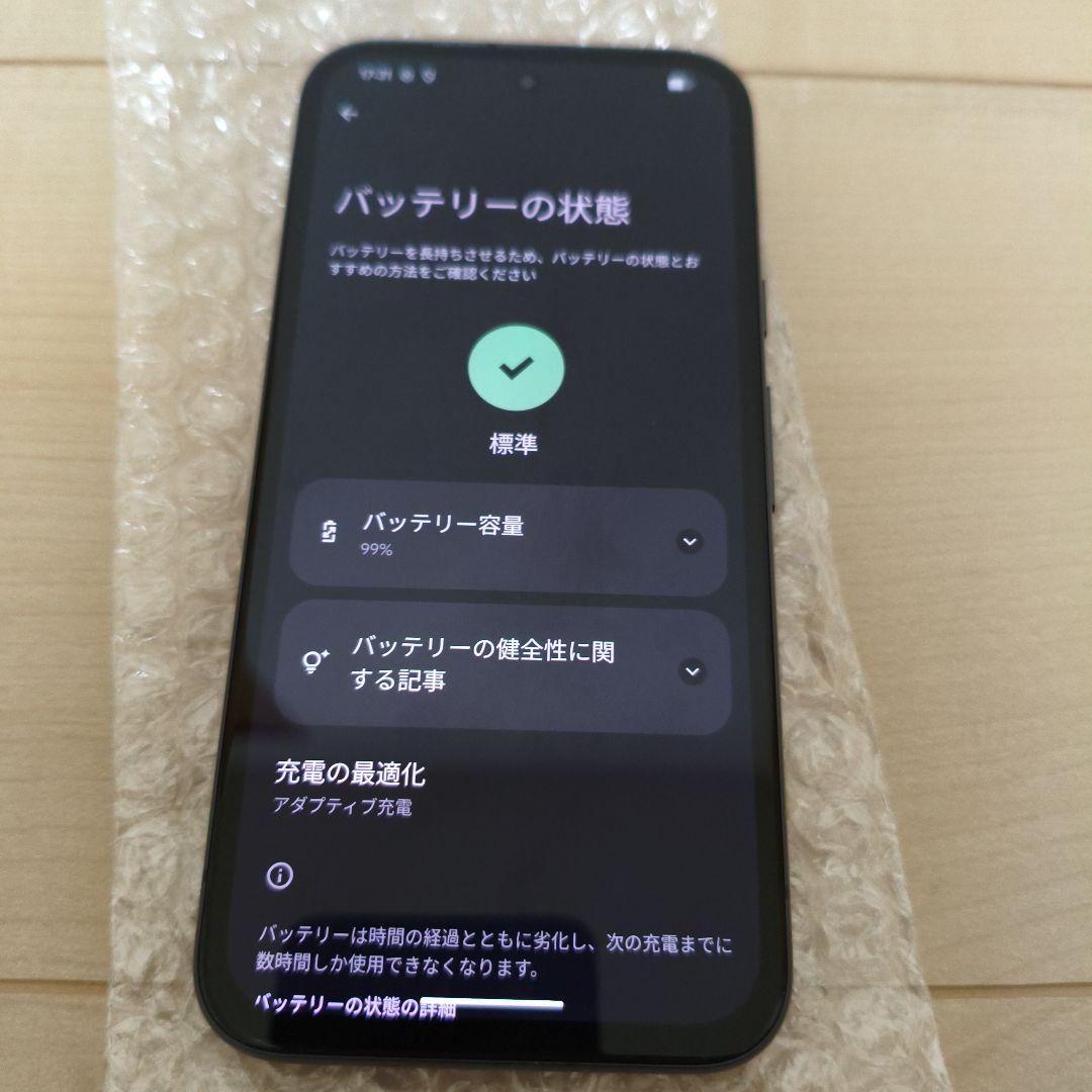 Google Pixel8a 128GB 美品 オブシディアン simフリー