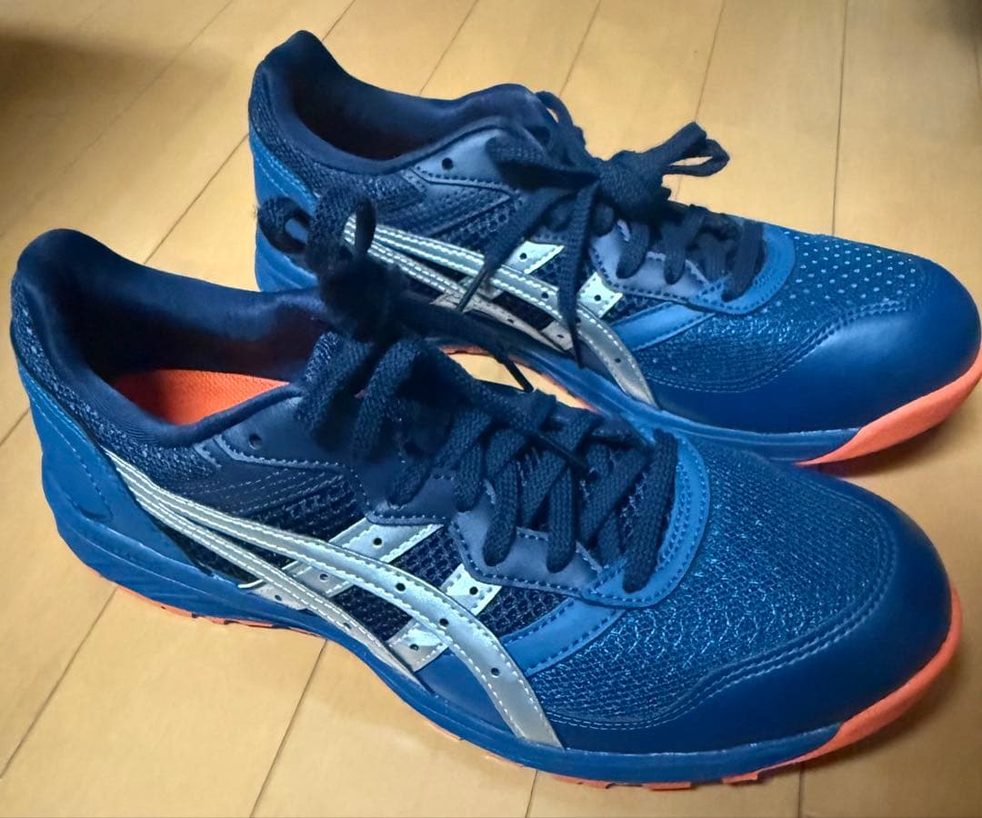 新品未使用 ASICS マコブルー　安全靴　CP210 25.5cm