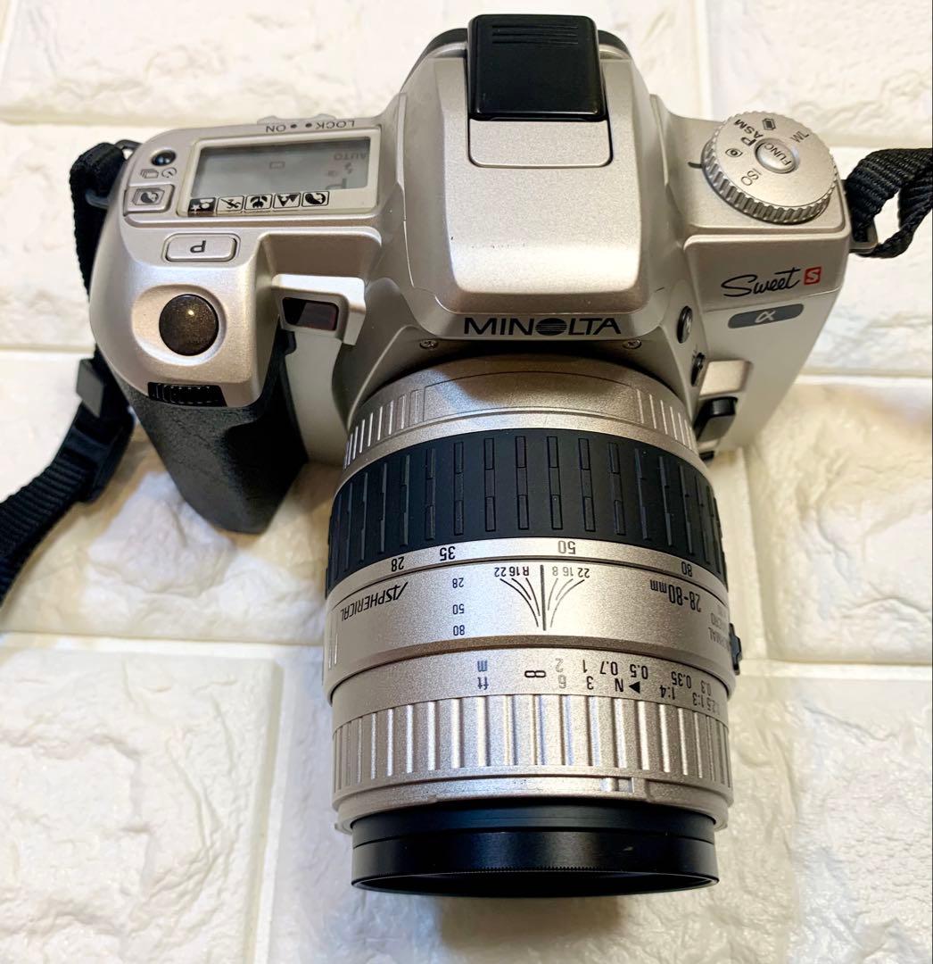 【動作確認済み】MINOLTA Sweet S フィルム一眼レフカメラ