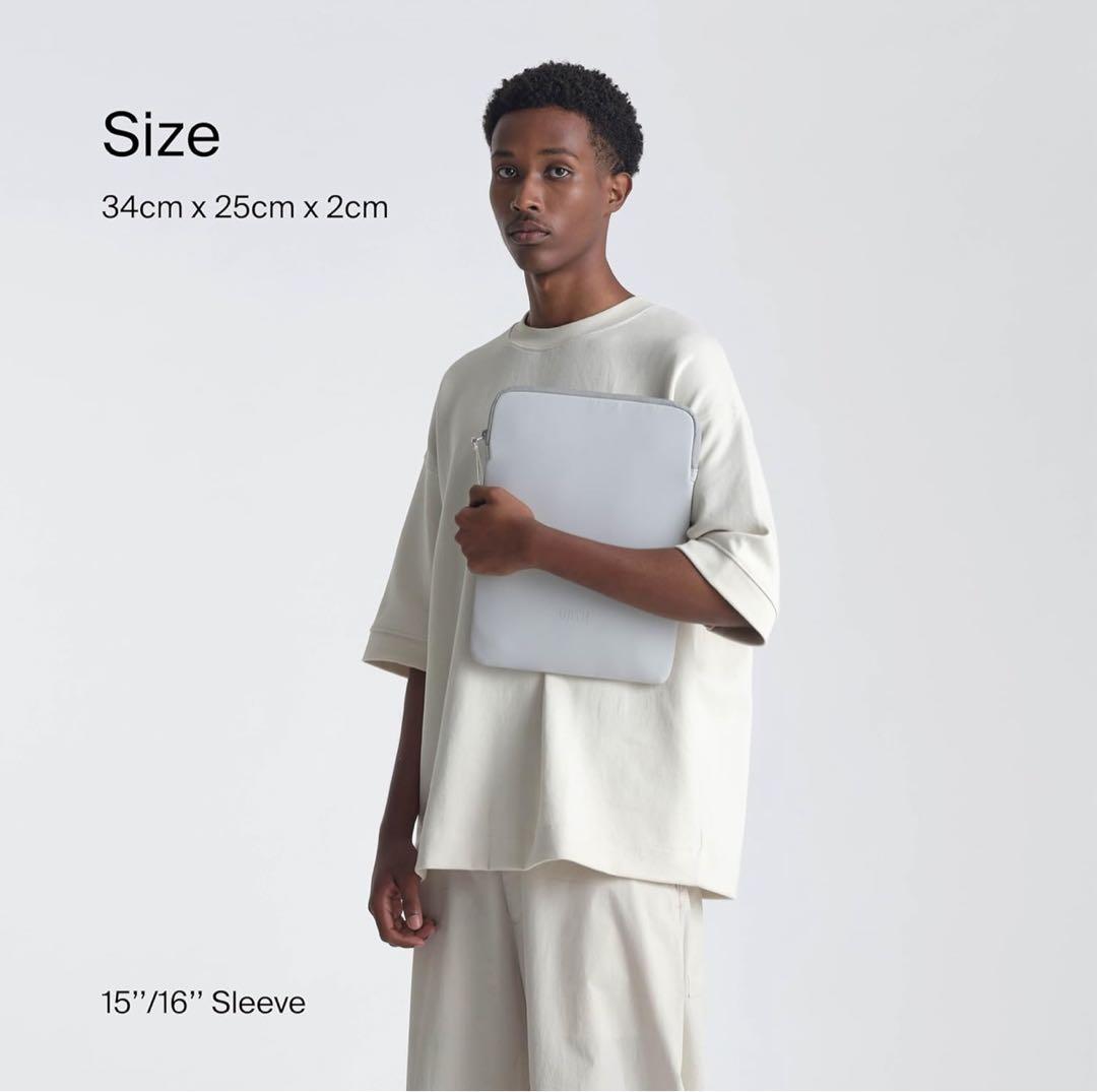 Urth ナオス 15/16” ラップトップ スリーブ (アッシュグレー)