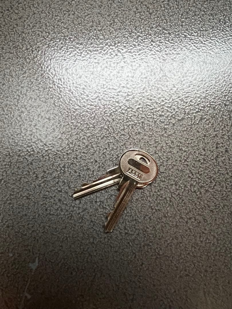 【送料込】昭和 Diamond Safe ダイヤセーフ耐火金庫 鍵付き