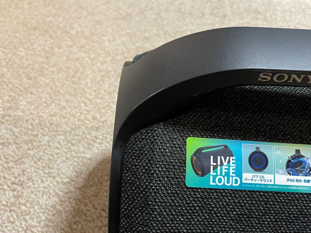 ☆動作品 訳あり SONY SRS-XG500 ライブ カラオケ アウトドア