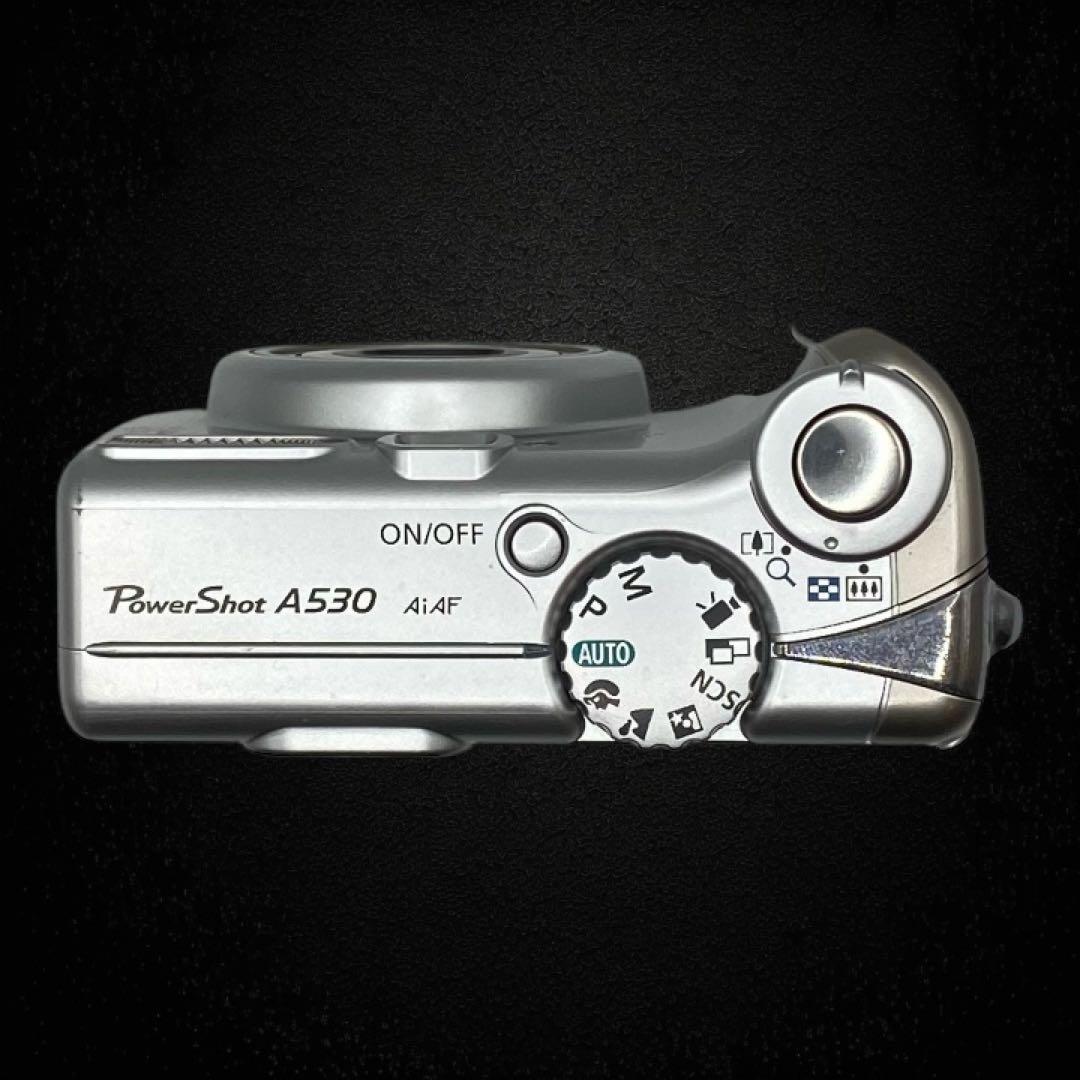 美品✨Canon PowerShot A530 コンデジ 単三電池 2本