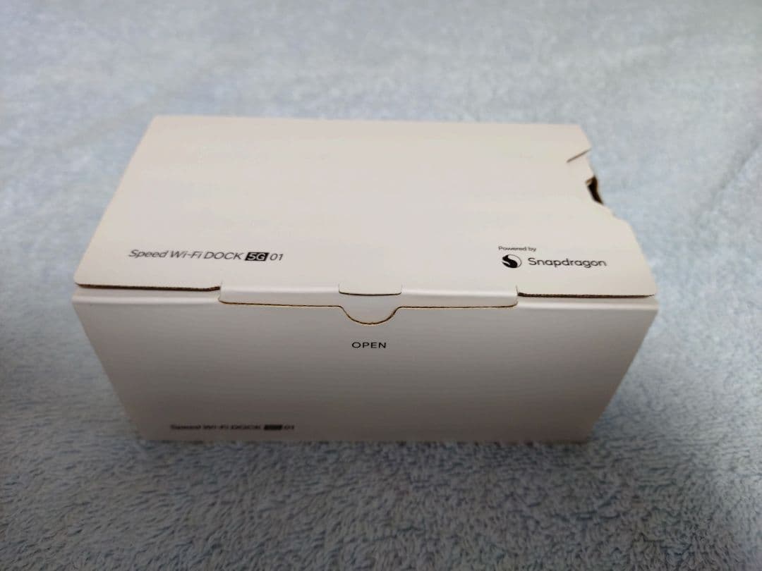 【未使用品】SPEED Wi-Fi DOCK 5G 01