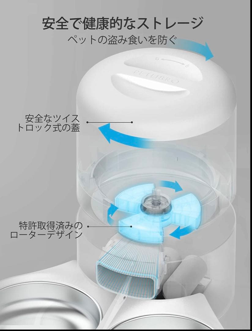 PETLIBRO 自動餌やり器　多頭飼い