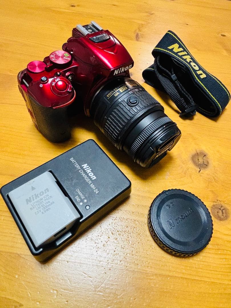 NIKKON Nikonデジタル一眼レフカメラ レッド D5500