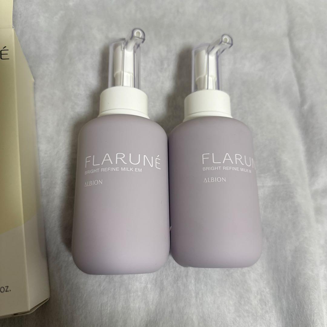 ALBION FLARUNÉ BRIGHT REFINE MILK EM 2本セ