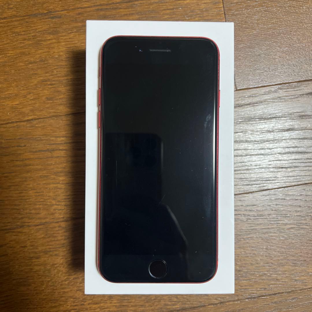 SIMフリー】iPhone SE (第2世代) /64GB/レッド/動作確認OK