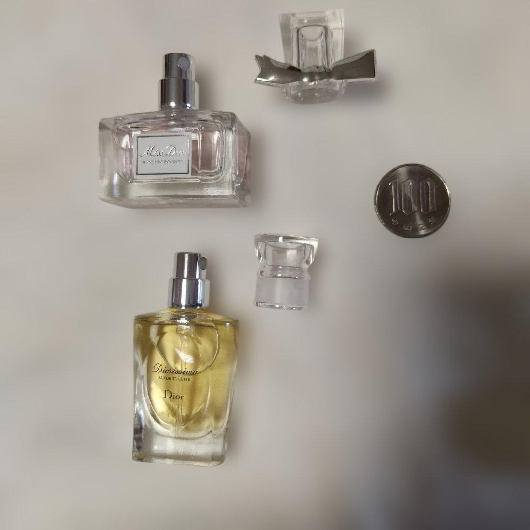 DIOR。ディオール。モンテーニュ。コフレ。香水。ミニボトル。小さなボトル。