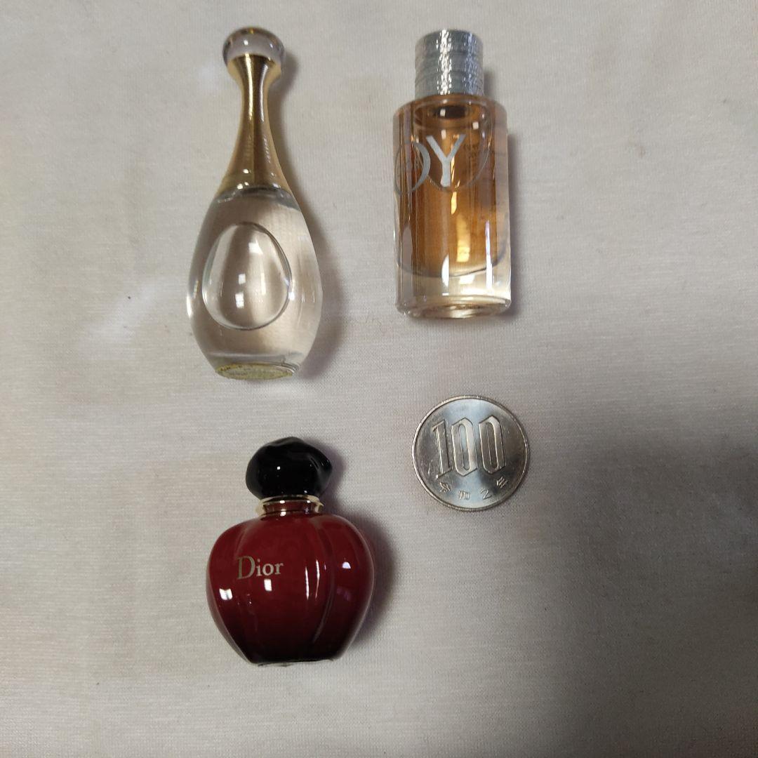 DIOR。ディオール。モンテーニュ。コフレ。香水。ミニボトル。小さなボトル。