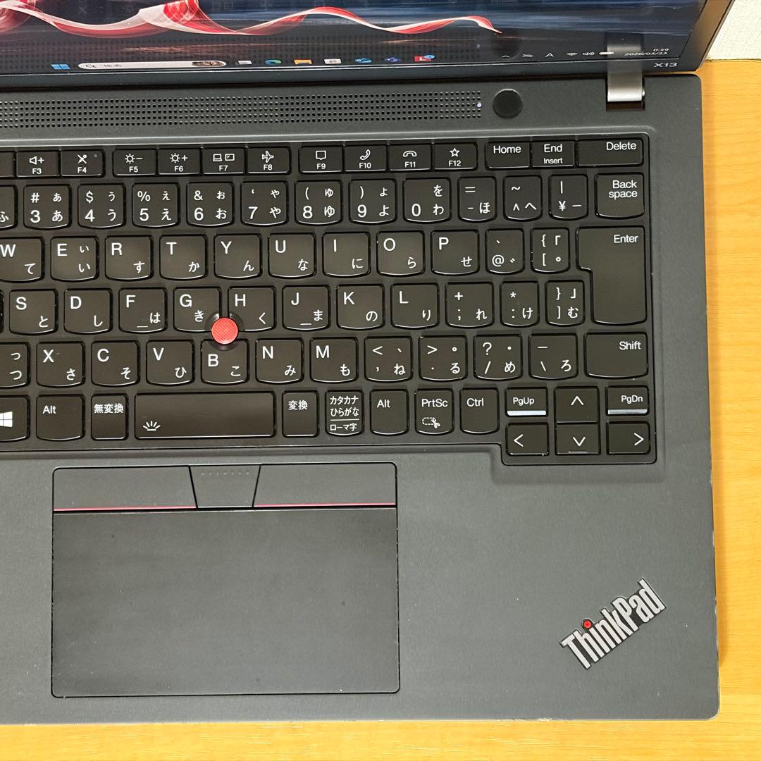 バッテリー良好! ThinkPad X13 gen2／16gbメモリ／オフィス